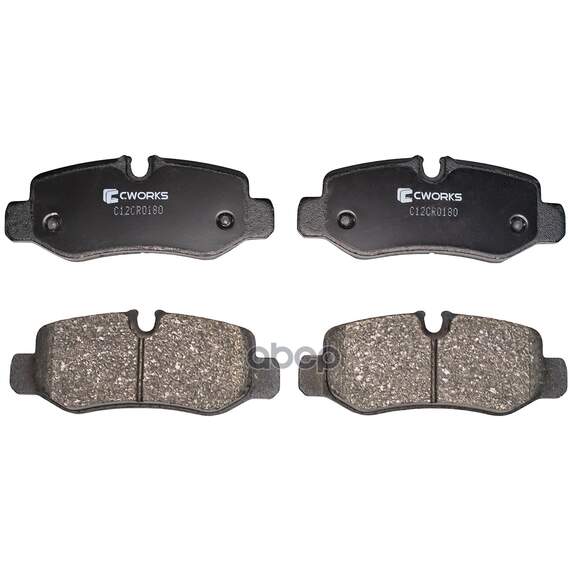 Купить ТОРМОЗНЫЕ КОЛОДКИ ЗАДНИЕ, LOW METALLIC C12CR0180