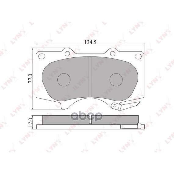 Купить КОЛОДКИ ТОРМОЗНЫЕ ПЕРЕДНИЕ ПОДХОДИТ ДЛЯ TOYOTA LAND CRUISER PRADO(J120/150) 3.0D-4.0 03, LEXUS GX460 09 BD-7549