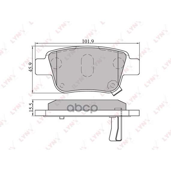 Купить КОЛОДКИ ТОРМОЗНЫЕ ЗАДНИЕ ПОДХОДИТ ДЛЯ TOYOTA AVENSIS(T25) 1.6-2.4 03-08/COROLLA VERSO 1.6-2.2D 04 BD-7539