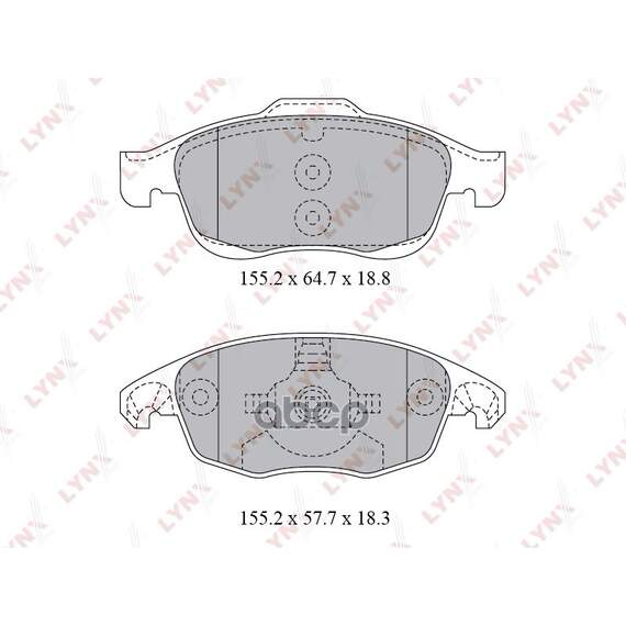 Купить КОЛОДКИ ТОРМОЗНЫЕ ПЕРЕДНИЕ ПОДХОДИТ ДЛЯ CITROEN BERLINGO 1.6-1.6D 08 / C4 1.6-1.6D 09 / DS4 1.6-1.6D 11, PEUGEOT 5008 1.6-1.6D 09 / PARTNER 1.6-1.6D 08 BD-2223