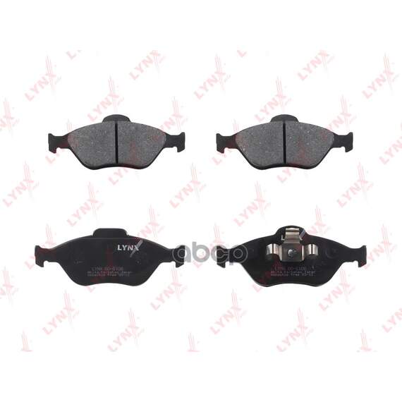 Купить КОЛОДКИ ТОРМОЗНЫЕ ПЕРЕДНИЕ ПОДХОДИТ ДЛЯ FORD FUSION 02/FIESTA (ВЕНТ.) 00-01/01/KA 1.6 03-08/PUMA 00-02, MAZDA 2 03-07 BD-5108