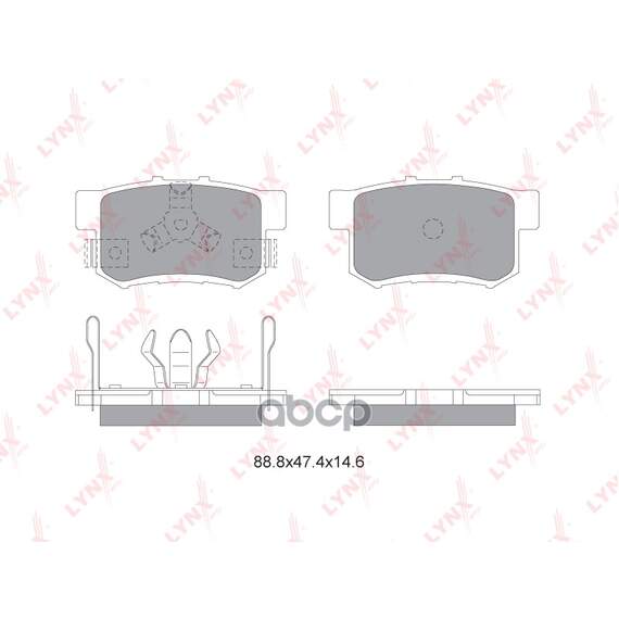 Купить КОЛОДКИ ТОРМОЗНЫЕ ЗАДНИЕ ПОДХОДИТ ДЛЯ HONDA ACCORD VII 2.0 03 / VIII 2.0-2.4 08 / CR-V II 2.0-2.2D 02-06 / IV 2.0 12 / FR-V 1.7-2.2D BD-3434