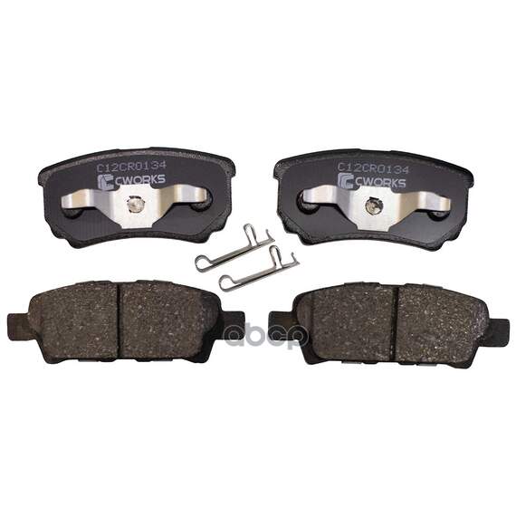 Купить ТОРМОЗНЫЕ КОЛОДКИ ЗАДНИЕ LOW METALLIC C12CR0134