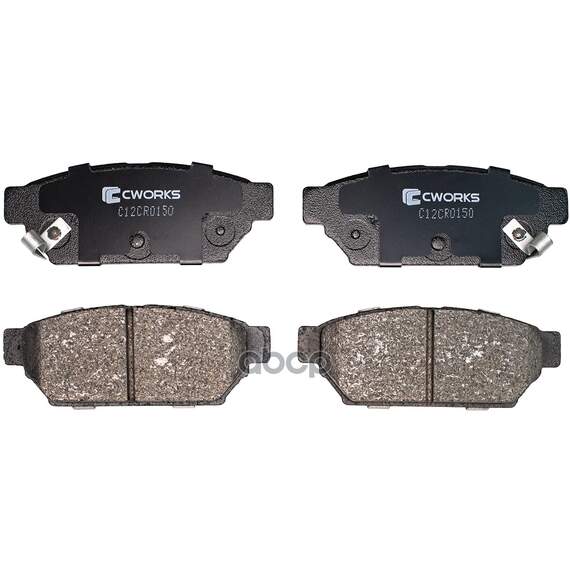 Купить ТОРМОЗНЫЕ КОЛОДКИ ЗАДНИЕ, LOW METALLIC C12CR0150