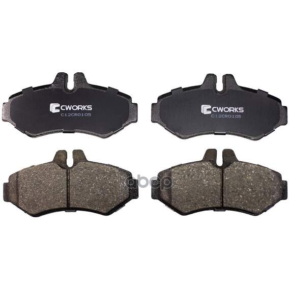 Купить ТОРМОЗНЫЕ КОЛОДКИ ЗАДНИЕ LOW METALLIC C12CR0105