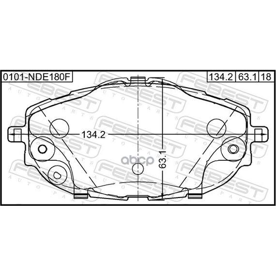 Купить КОЛОДКИ ТОРМОЗНЫЕ ПЕРЕДНИЕ ПОДХОДИТ ДЛЯ TOYOTA AURIS/HYBRID (UKP) ADE186,NDE180,NRE18#,WWE185,ZRE185,ZWE186 2012.10- [EU] 0101-NDE180F