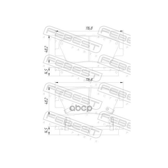 Купить КОЛОДКИ ТОРМОЗНЫЕ ЗАДНИЕ 2201-MOHR