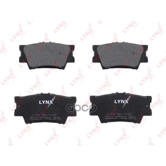 Купить КОЛОДКИ ТОРМОЗНЫЕ ЗАДНИЕ ПОДХОДИТ ДЛЯ TOYOTA CAMRY(V40) 06/RAV 4 06 BD-7532