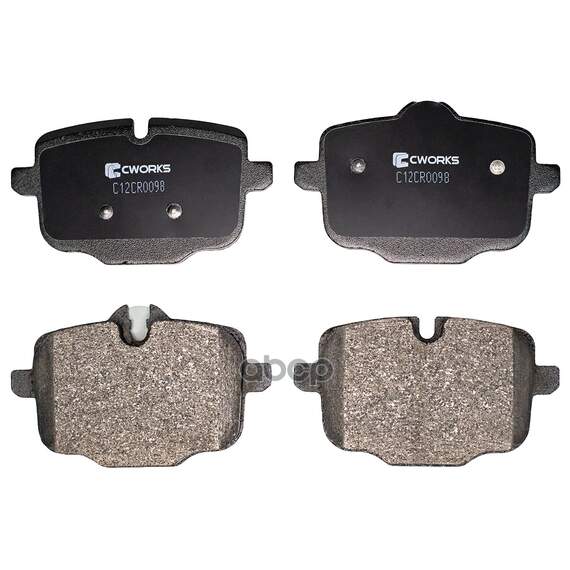 Купить ТОРМОЗНЫЕ КОЛОДКИ ЗАДНИЕ LOW METALLIC C12CR0098