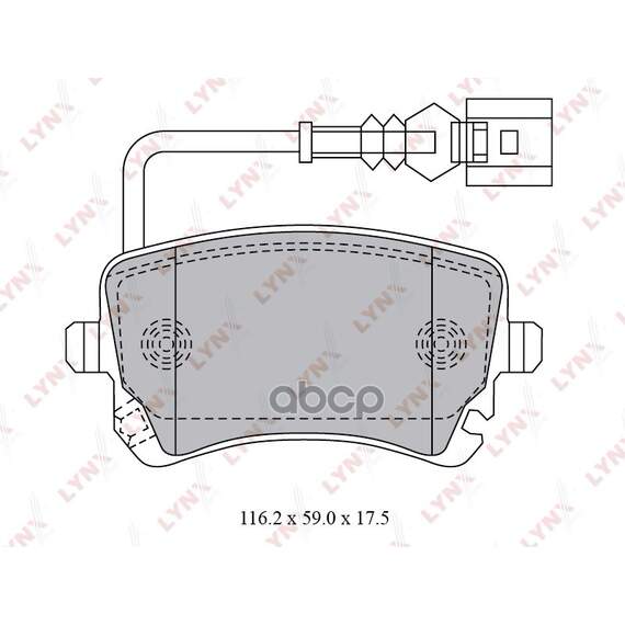 Купить КОЛОДКИ ТОРМОЗНЫЕ ЗАДНИЕ BD-8033