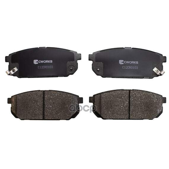 Купить ТОРМОЗНЫЕ КОЛОДКИ ЗАДНИЕ LOW METALLIC C12CR0103
