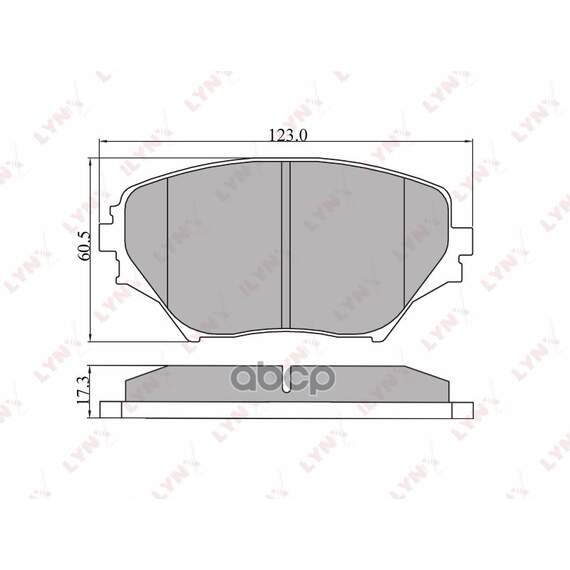Купить КОЛОДКИ ТОРМОЗНЫЕ ПЕРЕДНИЕ ПОДХОДИТ ДЛЯ TOYOTA RAV 4 01-05 BD-7511