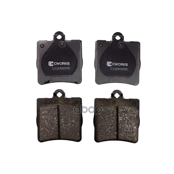 Купить ТОРМОЗНЫЕ КОЛОДКИ ЗАДНИЕ LOW METALLIC C12CR0095