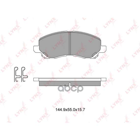 Купить КОЛОДКИ ТОРМОЗНЫЕ ПЕРЕДНИЕ ПОДХОДИТ ДЛЯ MITSUBISHI LANCER IX-X 1.3-2.0D 03/OUTLANDER(USA)/OUTLANDER XL/GALANT 2.0-2.5 00-04/SPACE RUNNER 2.0-2.4 00-03 BD-5504
