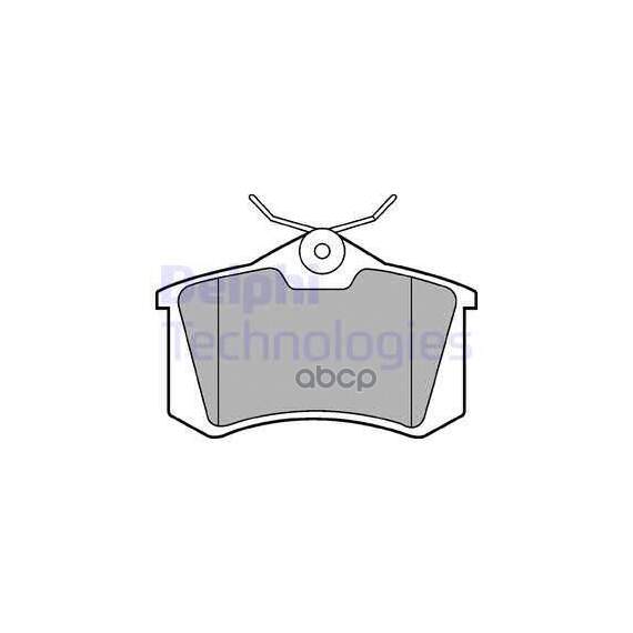 Купить КОЛОДКИ ТОРМОЗНЫЕ LP2254