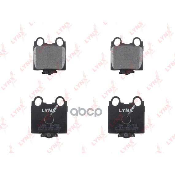 Купить КОЛОДКИ ТОРМОЗНЫЕ ЗАДНИЕ ПОДХОДИТ ДЛЯ LEXUS GS300/430 97-05/IS200/300 99-05 BD-7518