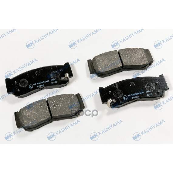 Купить КОЛОДКИ ТОРМОЗНЫЕ ДИСКОВЫЕ ЗАДН. HYUNDAI SANTA FE 06- D11201M