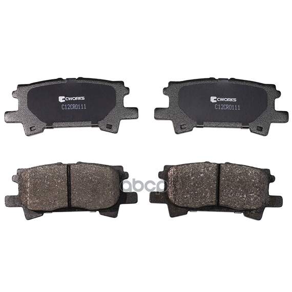Купить ТОРМОЗНЫЕ КОЛОДКИ ЗАДНИЕ LOW METALLIC C12CR0111