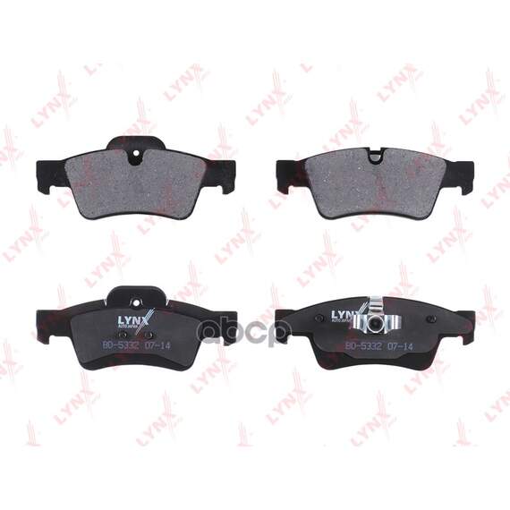 Купить КОЛОДКИ ТОРМОЗНЫЕ ЗАДНИЕ ПОДХОДИТ ДЛЯ MERSEDES-BENZ ML280D-500(W164) 05 / GL320D-500(X164) 06 / R280-500(W251) 06 BD-5332