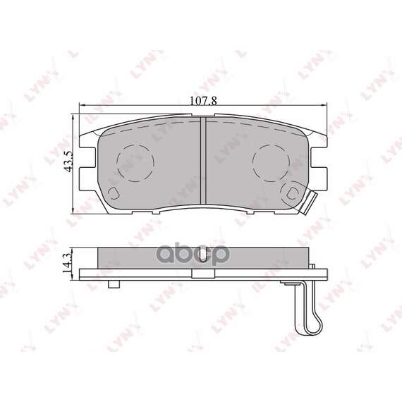 Купить КОЛОДКИ ТОРМОЗНЫЕ ЗАДНИЕ ПОДХОДИТ ДЛЯ MITSUBISHI PAJERO 00/PAJERO SPORT 98/SPACE GEAR 00 BD-5502