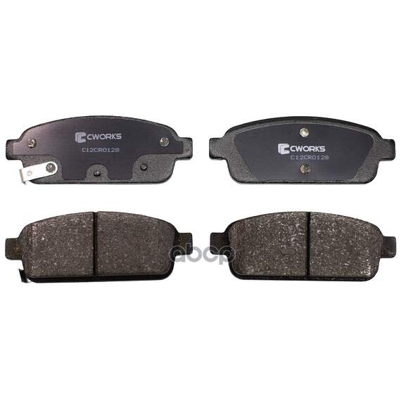 Купить ТОРМОЗНЫЕ КОЛОДКИ ЗАДНИЕ LOW METALLIC C12CR0128