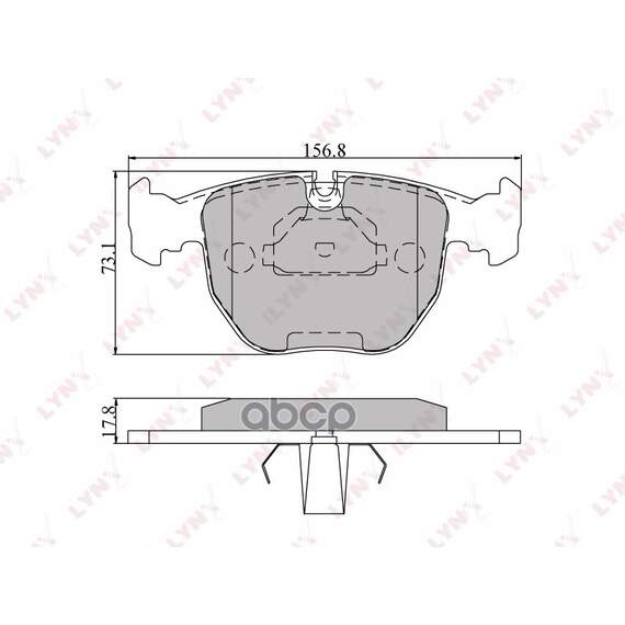 Купить КОЛОДКИ ТОРМОЗНЫЕ ПЕРЕДНИЕ ПОДХОДИТ ДЛЯ BMW 5 (E39) 00-03/7(E38) 4.0 96-01/X3(E83) 3.0D 06/X5(E53) 3.0-4.4 BD-1401