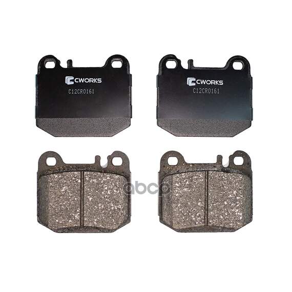 Купить ТОРМОЗНЫЕ КОЛОДКИ ЗАДНИЕ, LOW METALLIC C12CR0161