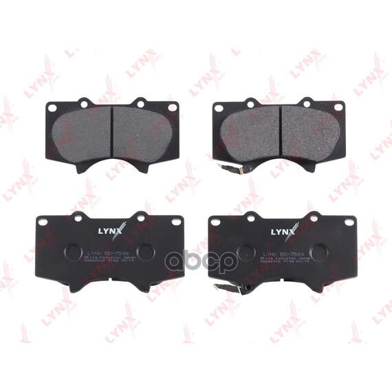 Купить КОЛОДКИ ТОРМОЗНЫЕ ПЕРЕДНИЕ ПОДХОДИТ ДЛЯ TOYOTA LAND CRUISER PRADO(J120/150) 3.0D-4.0 03, LEXUS GX460 09 BD-7549