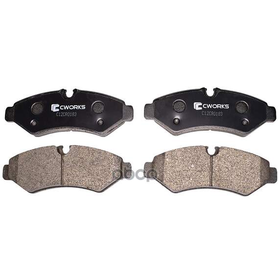 Купить ТОРМОЗНЫЕ КОЛОДКИ ЗАДНИЕ, LOW METALLIC C12CR0183