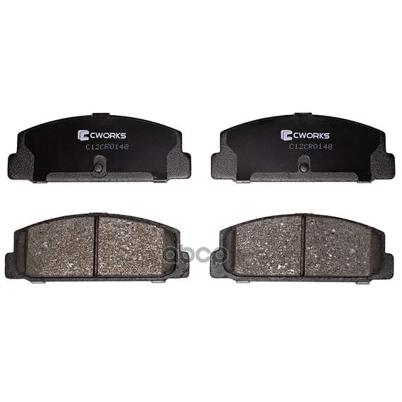 Купить ТОРМОЗНЫЕ КОЛОДКИ ЗАДНИЕ, LOW METALLIC C12CR0148