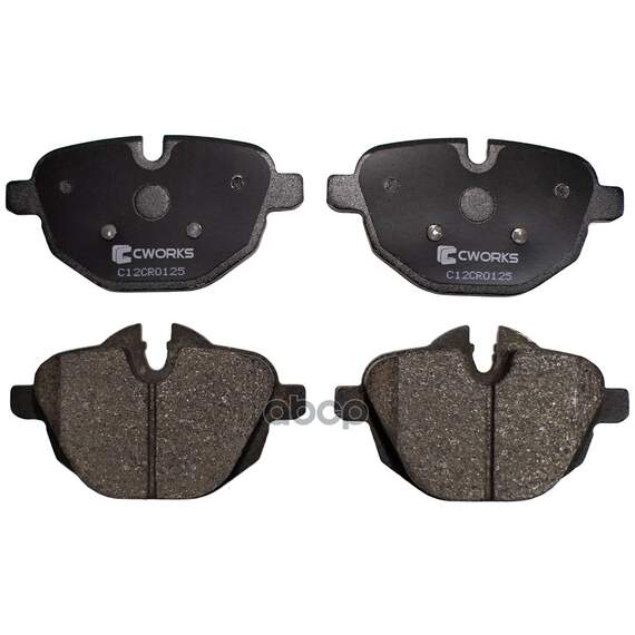 Купить ТОРМОЗНЫЕ КОЛОДКИ ЗАДНИЕ LOW METALLIC C12CR0125