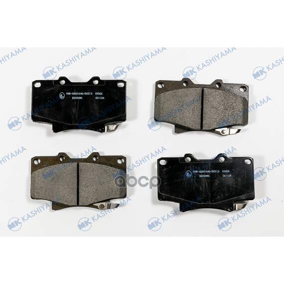 Купить КОЛОДКИ ТОРМОЗНЫЕ ДИСКОВЫЕ ПЕР. TOYOTA LAND CRUISER 80 4.04.5 4.2TD 90- D2094MH