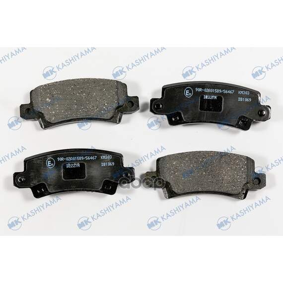 Купить КОЛОДКИ ТОРМОЗНЫЕ ДИСК ЗАДНИЕ TOYOTA COROLLA (E12) 02-07 D2227H