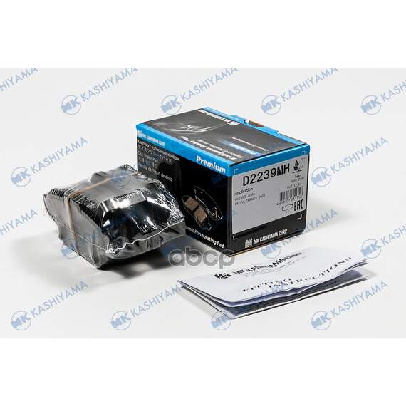 Купить КОЛОДКИ ТОРМОЗНЫЕ ДИСК ЗАДНИЕ TOYOTA AVENSIS 00-08 D2239MH