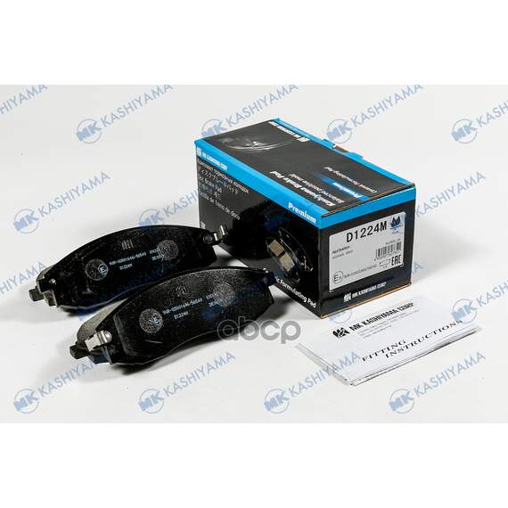 Купить КОЛОДКИ ТОРМОЗНЫЕ ДИСКОВЫЕ ПЕР. NISSAN MAXIMA A32 C ABS D1224M