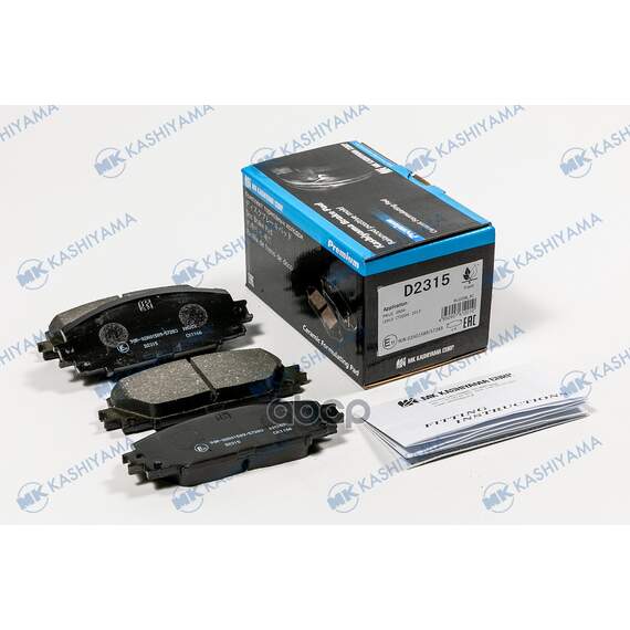Купить КОЛОДКИ ТОРМОЗНЫЕ ПЕР. TOYOTA PRIUS 1.8 HYBRID 09- D2315