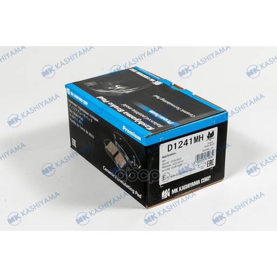 Купить КОЛОДКИ ТОРМОЗНЫЕ ДИСКОВЫЕ NISSAN SKYLINE V35 01, SUZUKI SX-4 06 D1241MH