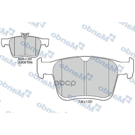 Купить КОЛОДКИ ТОРМОЗНЫЕ ЗАДНИЕ MBF015920