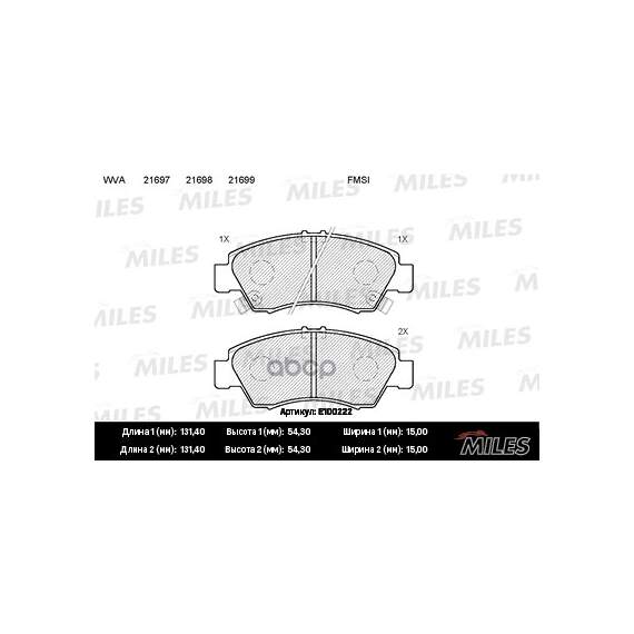 Купить КОЛОДКИ ТОРМОЗНЫЕ ПЕРЕДНИЕ (БЕЗ ДАТЧИКА) (СМЕСЬ SEMI-METALLIC) (HONDA CIVIC 1.3-1.6 91-01/JAZZ 1.2/1.4 02-) (TRW GDB1164) E100222
