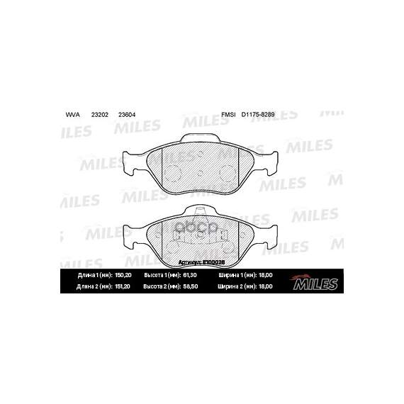Купить КОЛОДКИ ТОРМОЗНЫЕ ПЕРЕДНИЕ (БЕЗ ДАТЧИКА) (СМЕСЬ SEMI-METALLIC) (FORD FIESTA IV-V, FUSION, MAZDA 2 (DY)) (TRW GDB1419) E100026