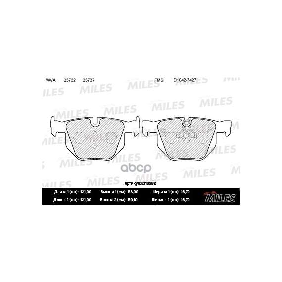 Купить КОЛОДКИ ТОРМОЗНЫЕ ЗАДНИЕ (БЕЗ ДАТЧИКА) (СМЕСЬ SEMI-METALLIC) (BMW E90/E91/E60/E61/E70/E71) (TRW GDB1727) E110282