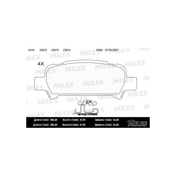 Купить КОЛОДКИ ТОРМОЗНЫЕ ЗАДНИЕ (БЕЗ ДАТЧИКА) (СМЕСЬ SEMI-METALLIC) (SUBARU FORESTER 97-/IMPREZA 98-/LEGACY 98-/OUTBACK 00-) (TRW GDB3223) E110225