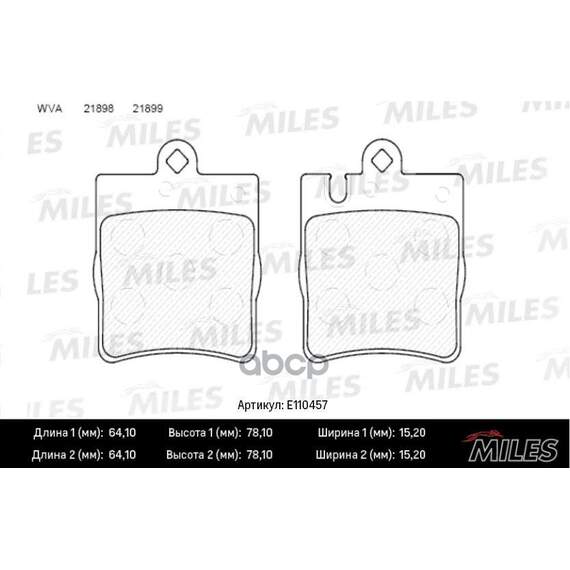 Купить КОЛОДКИ ТОРМОЗНЫЕ ЗАДНИЕ (СМЕСЬ SEMI-METALLIC) MERCEDES W203 00/A208/A209 CLK (TRW GDB1421) E110457