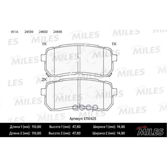 Купить КОЛОДКИ ТОРМОЗНЫЕ ЗАДНИЕ (СМЕСЬ SEMI-METALLIC) HYUNDAI H1 02-/IX55 3.0 08-/KIA CARNIVAL 06- (TRW GDB3449) E110425