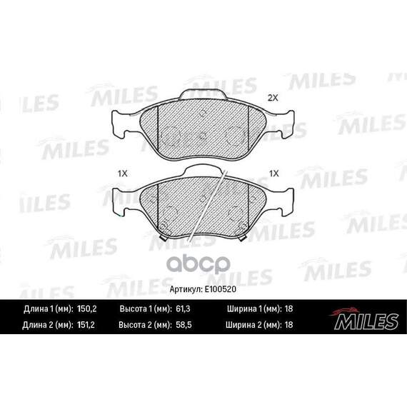 Купить КОЛОДКИ ТОРМОЗНЫЕ ПЕРЕДНИЕ (СМЕСЬ SEMI-METALLIC) TOYOTA YARIS / VITZ 1.0-1.4 06- (TRW GDB3457) E100520