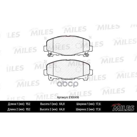 Купить КОЛОДКИ ТОРМОЗНЫЕ ПЕРЕДНИЕ (СМЕСЬ SEMI-METALLIC) HONDA ACCORD 2.0/2.4 АКПП 08- (TRW GDB3477) E100416