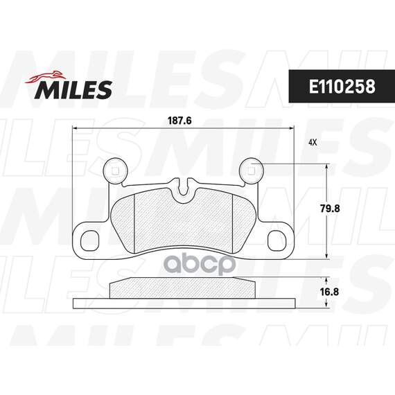 Купить КОЛОДКИ ТОРМОЗНЫЕ ЗАДНИЕ (БЕЗ ДАТЧИКА) (СМЕСЬ SEMI-METALLIC) (VW TOUAREG 3.0-4.2 10-/PORSCHE CAYENNE 3.0-4.8 10-) (TRW GDB1875) E110258