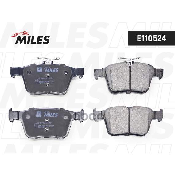 Купить КОЛОДКИ ТОРМОЗНЫЕ ЗАДНИЕ (СМЕСЬ SEMI-METALLIC) AUDI A3/VW GOLF VII 12- (TRW GDB1957) E110524