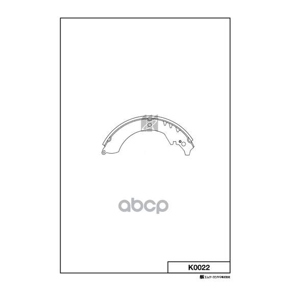 Купить КОЛОДКИ ТОРМОЗНЫЕ БАРАБ. DAIHATSU ROCKY 90-97,RUGGER 84-93,FEROZA 88- K0022