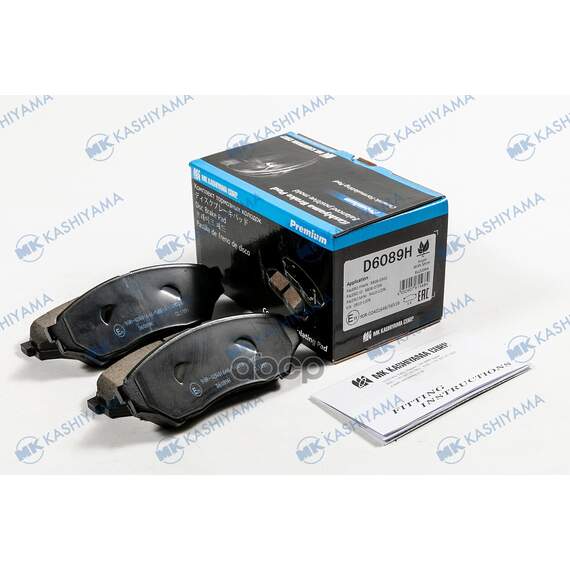 Купить КОЛОДКИ ТОРМОЗНЫЕ ДИСКОВЫЕ ПЕР. MITSUBISHI MONTERO,PAJERO 1.8MPI,2.0GDI 00- D6089H